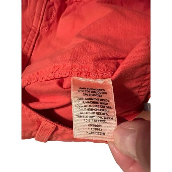 Hinge Women’s Coral Spice Shorts Size 6 NWT Nordstrom‎ - Picture 6 of 6